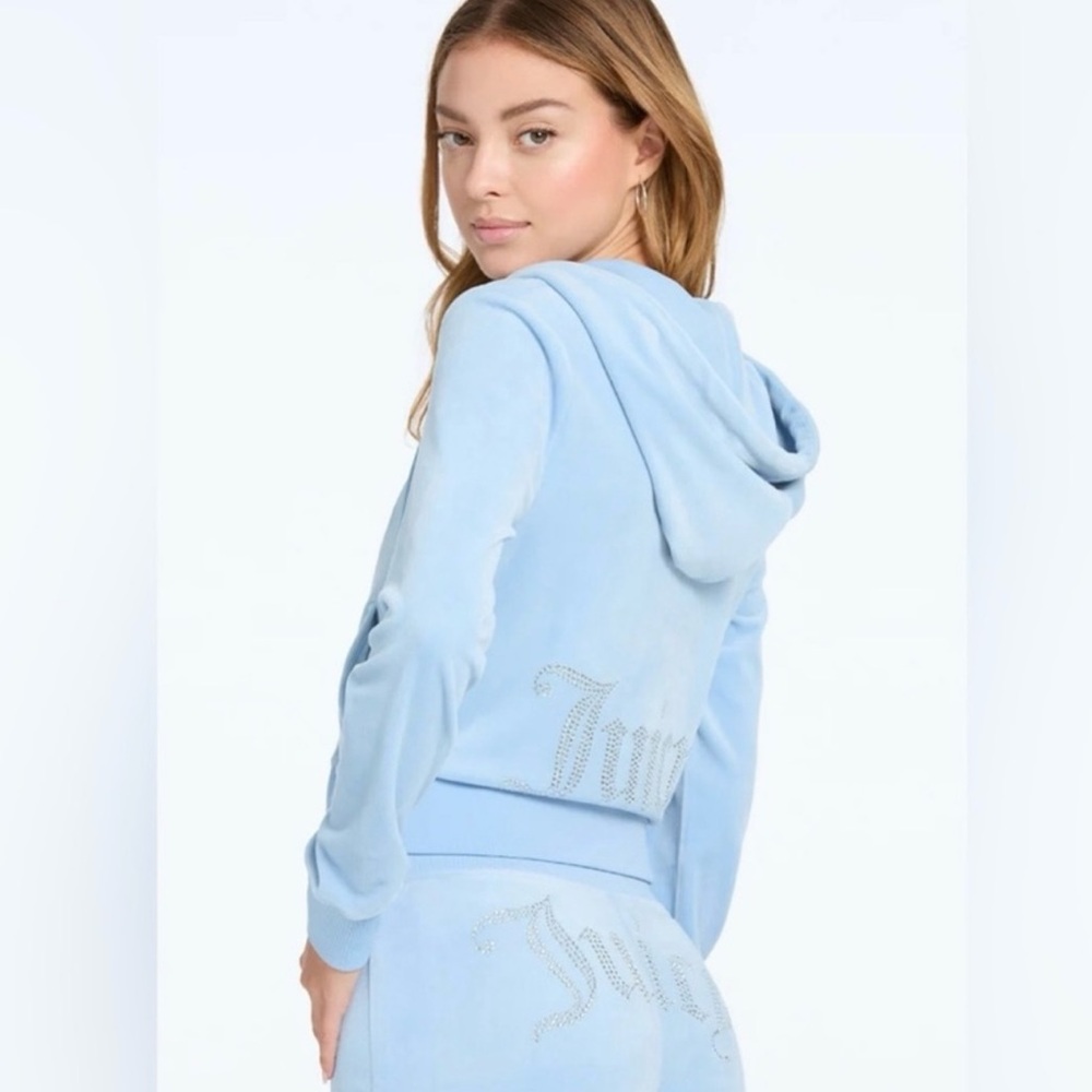 Light blue juicy couture tracksuit S